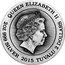 Tuvalu 2 Dollars (Hera) KM# 366 QUEEN ELIZABETH II 2 OZ 999 SILVER 2015 TUVALU 2 DOLLARS coin obverse