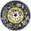 Tuvalu 2 Dollars Alice in Wonderland Anniversary 2015 Proof KM# 269 2 OZ 999 SILVER OH DEAR! OH DEAR! I SHALL BE LATE! P AH coin reverse