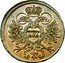 Austria 2 Kreuzer (Karl VI) C.VI coin obverse