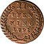 Austria 2 Pfenning (Hieronymus von Colloredo) II PFEN NING 1791 coin reverse