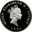 Tuvalu 20 Dollars Birthday of Queen Elizabeth II 1996 Proof KM# 39 QUEEN ELIZABETH II TUVALU RDM 1996 coin obverse