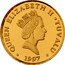 Tuvalu 20 Dollars Princess Diana Commemoration 1997 Proof KM# 70 QUEEN ELIZABETH II TUVALU 1997 RDM coin obverse