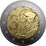 Latvia 2 Euro (Latvia Erasmus) 35 JJ 1987 2022 ERASMUS PROGRAMMA LATVIJA coin obverse