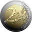 Latvia 2 Euro (Latvia Erasmus) 2 EURO LL coin reverse