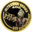 Tuvalu 25 Dollars (Elizabeth II Ultraman Nexus) ULTRAMAN SERIES 40TH $25 ©1966 TSUBURAYA PROD. coin reverse