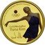 Tuvalu 25 Dollars (Elizabeth II Yuna Kim) VANCOUVER 2010 OLYMPIC WINTER GAMES GOLD MEDALLIST YUNA KIM coin reverse