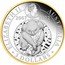 Australia 3 Dollars 15th Anniversary Koala Partially gilded 2022 ELIZABETH II AUSTRALIA 3 DOLLARS 2007 2022 SB JC coin obverse