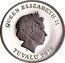 Tuvalu 3 Dollars (Horse Galloping) QUEEN ELIZABETH II IRB TUVALU 2018 coin obverse