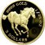 Tuvalu 3 Dollars (Horse) 3 DOLLARS 9999 GOLD 1/25 OZ coin reverse