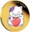 Tuvalu 3 Dollars Maneki Neko Waving Cat 2011 KM# 246b coin obverse