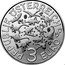 Austria 3 Euro (Glowing in the Dark Pachycephalosaurus) REPUBLIK ÖSTERREICH 3 EURO coin obverse