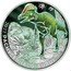 Austria 3 Euro (Glowing in the Dark Pachycephalosaurus) 2022 PACHYCEPHALOSAURUS coin reverse