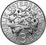 Austria 3 Euro (Pachycephalosaurus) REPUBLIK ÖSTERREICH 3 EURO coin obverse