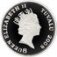 Tuvalu 30 Dollars Galloping Horse Elizabeth II 2008 Proof KM# 167 QUEEN ELIZABETH II TUVALU 2008 RDM coin obverse