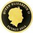 Tuvalu 30 Dollars (Elizabeth II Horse) QUEEN ELIZABETH II IRB TUVALU 2014 coin obverse