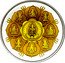 Tuvalu 30 Dollars (Elizabeth II Nakadai Hachiyoin)  coin reverse