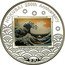 Tuvalu 30 Dollars (Elizabeth II The Great Wave off Kanagawa) HOKUSAI 250TH ANNIVERSARY $30 coin reverse