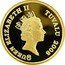 Tuvalu 30 Dollars The Lucky Waving Cat 2008 KM# 154 QUEEN ELIZABETH II TUVALU 2008 coin obverse