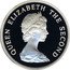 Tuvalu Five Dollars Royal Wedding Charles Diana 1981 Proof KM# 12a QUEEN ELIZABETH THE SECOND coin obverse
