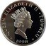 Tuvalu 5 Dollars Princess Diana 1998 Proof KM# 47 1998 QUEEN ELIZABETH II TUVALU coin obverse
