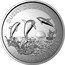 Australia 5 Dollars (Elizabeth II 6th Portrait - Dusky Dolphin) DUSKY DOLPHIN 1 OZ 999 FINE SILVER coin reverse