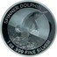 Australia 5 Dollars Elizabeth II 6th Portrait - Spinner Dolphin 2020  Proof High Relief SPINNER DOLPHIN 1 OZ .999 FINE SILVER coin reverse