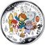 Tuvalu 5 Dollars (GeGeGe no Kitaro) GEGEGE NO KITARO 40TH ANNIVERSARY © M F T $5 coin reverse