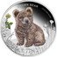 Tuvalu 50 Cents Brown Bear 2013 Proof KM# 215 BROWN BEAR P 1/2 OZ 999 SILVER coin reverse