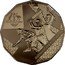 Australia 50 Cents 22nd Commonwealth Games Birmingham 2022  BU in Coincard A U S COMMONWEALTH GAMES BIRMINGHAM 2022 coin reverse
