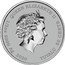 Tuvalu 50 Cents Homer Simpson Factory 2020 P QUEEN ELIZABETH II IRB 1/2 OZ 9999 AG 2020 TUVALU 50 CENTS coin obverse