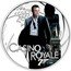 Tuvalu 50 Cents James Bond Casino Royale 2022 CASINO ROYALE 7 TM coin reverse