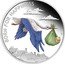 Tuvalu 50 Cents Newborn 2014 P Proof BORN FOR HAPPINESS P JM coin reverse