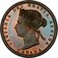 Canada 50 Cents (Pattern coin) VICTORIA DEI GRATIA REGINA CANADA coin obverse