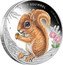 Tuvalu 50 Cents Red Squirrel 2013 Proof KM# 214 RED SQUIRREL P 1/2 OZ 999 SILVER coin reverse