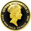 Tuvalu 50 Dollars (Elizabeth II Babel II) QUEEN ELIZABETH II RDM 1/2 OZ 9999 GOLD TUVALU 2006 coin obverse