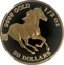 Tuvalu 50 Dollars (Elizabeth II Horse) 9999 GOLD 1/2 OZ 50 DOLLARS coin reverse