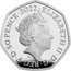UK 50 Pence (Birmingham Commonwealth Games Coloured Piedfort) ELIZABETH II D G REG F D 50 PENCE 2022 JC coin obverse