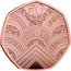 UK 50 Pence Fifty years of Pride UK Piedfort 2022  Proof 50 PROTEST UNITY PRIDE VISIBILITY EQUALITY DH coin reverse