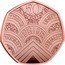 UK 50 Pence Pride 2022 Proof 50 PROTEST UNITY PRIDE VISIBILITY EQUALITY DH coin reverse