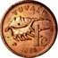 Tuvalu 1 Cent Shell 1985 KM# 1 TUVALU 1C 1976 coin reverse