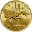Tuvalu One Dollar Dinosaur Dromaeosaurus 2002 KM# 41 DINOSAURS DROMAEOSAURUS DINOSAURS ONE DOLLAR coin reverse