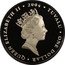 Tuvalu One Dollar Harry Potter and Snitch 2004 KM# 151 QUEEN ELIZABETH II 2004 TUVALU ONE DOLLAR coin obverse