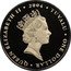 Tuvalu One Dollar Dementor and Harry Potter 2004 KM# 149 QUEEN ELIZABETH II 2004 TUVALU ONE DOLLAR coin obverse