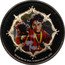 Tuvalu One Dollar Harry Potter and Snitch 2004 KM# 151 HARRY POTTER TM TM & © WARNER BROS. ENTERTAINMENT INC. (S04) coin reverse
