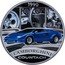 Tuvalu 1 Dollar Lamborghini 2006 Proof KM# 170 1990 WR LAMBORGHINI COUNTACH coin reverse
