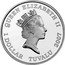 Tuvalu 1 Dollar IJN Yamato Ship 2007 Proof KM# 66 QUEEN ELIZABETH II RDM 1 DOLLAR TUVALU 2007 coin obverse