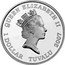 Tuvalu 1 Dollar HMS Hood 2007 Proof KM# 64 QUEEN ELIZABETH II RDM 1 DOLLAR TUVALU 2007 coin obverse