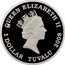 Tuvalu 1 Dollar William Bligh Early Governor of Austrialia 2008 Proof KM# 74 QUEEN ELIZABETH II 1 DOLLAR TUVALU 2008 coin obverse