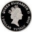 Tuvalu 1 Dollar John Hunter Early Governor of Austrialia 2008 Proof KM# 72 QUEEN ELIZABETH II 1 DOLLAR TUVALU 2008 coin obverse