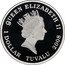 Tuvalu 1 Dollar Motorcycle Norton Commando 750 2008 Proof KM# 84 QUEEN ELIZABETH II RDM 1 DOLLAR TUVALU 2008 coin obverse